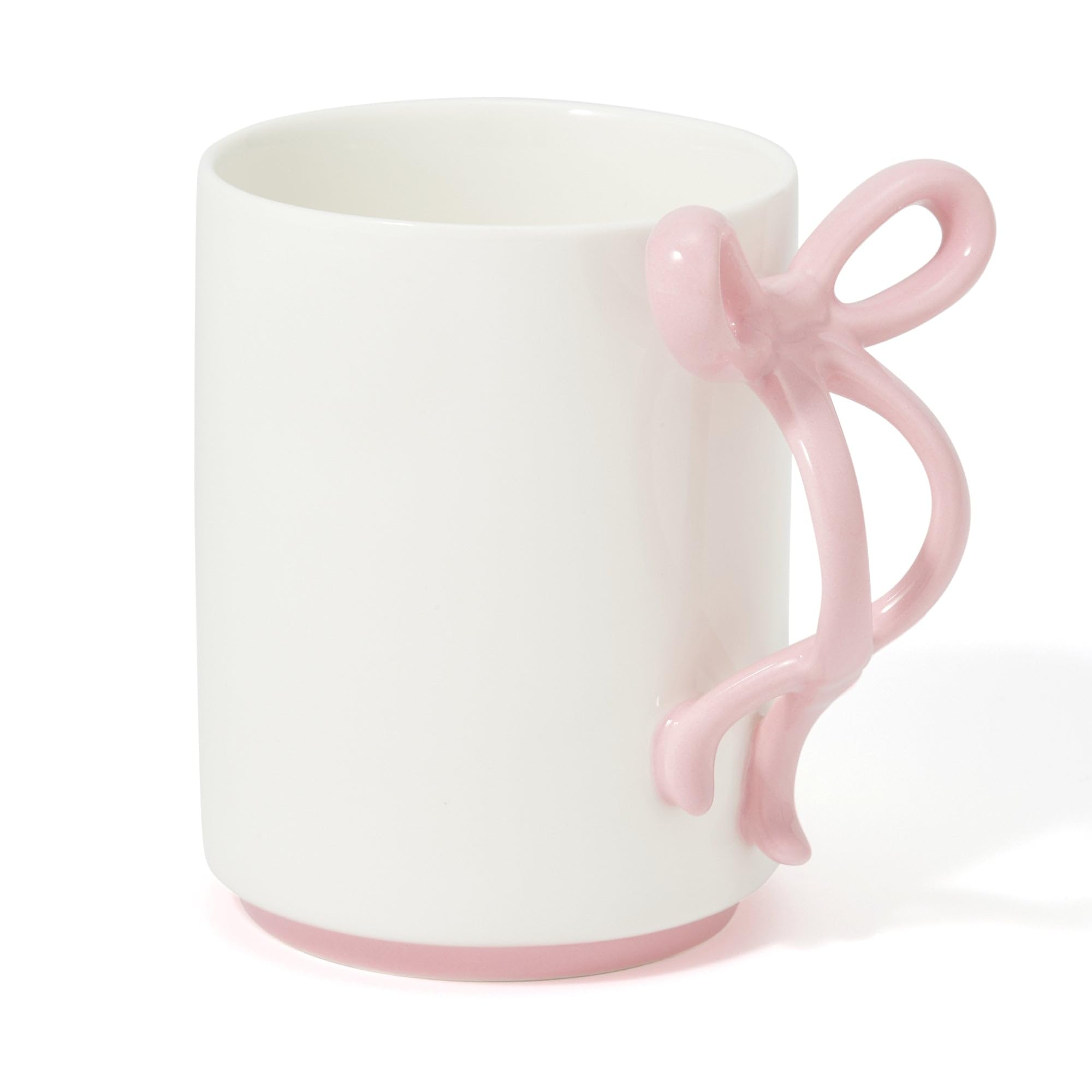 Amazon.co.jp: Francfranc Ribbon Mug Pink New Life Gift : Home